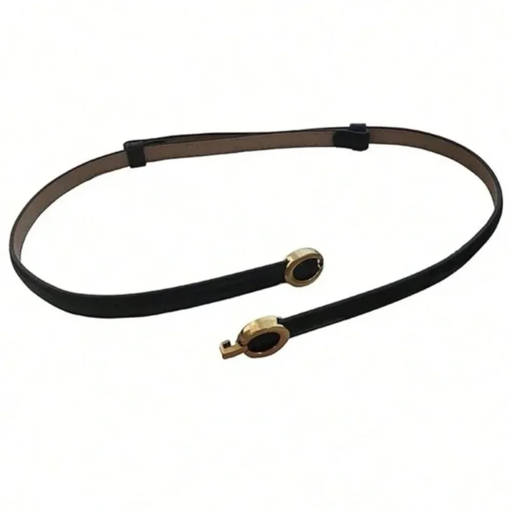 Buckle Skinny Belt